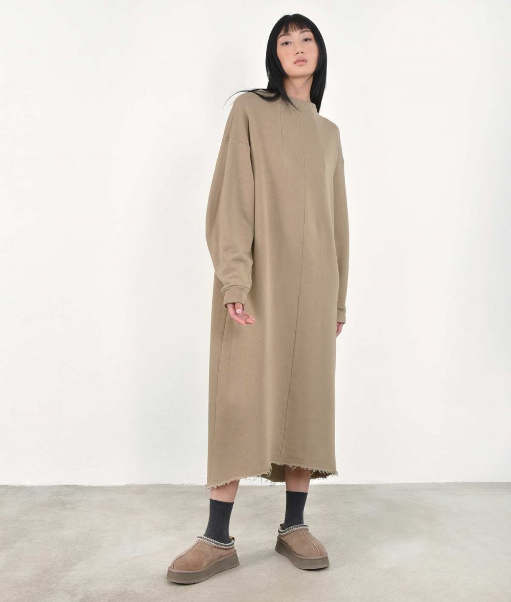 Oversized Dress With Designer Seams