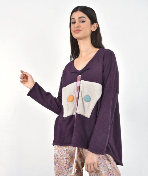 Oversized “Butterfly” Blouse