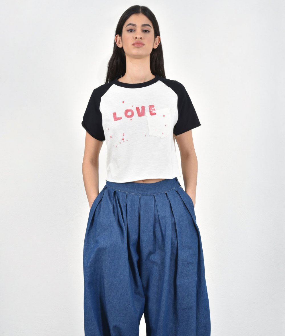 Crop Top “Love”