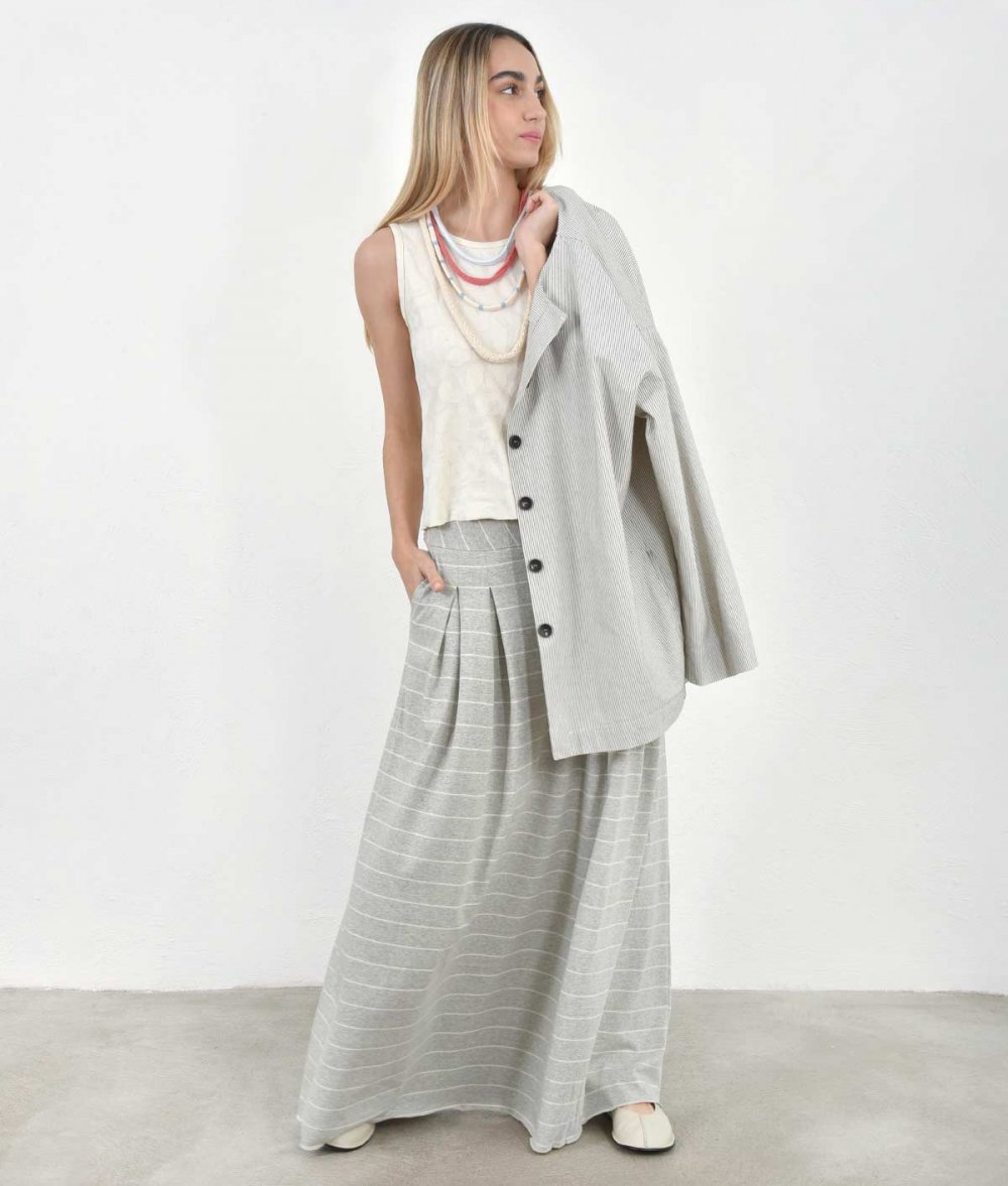 Striped skirt