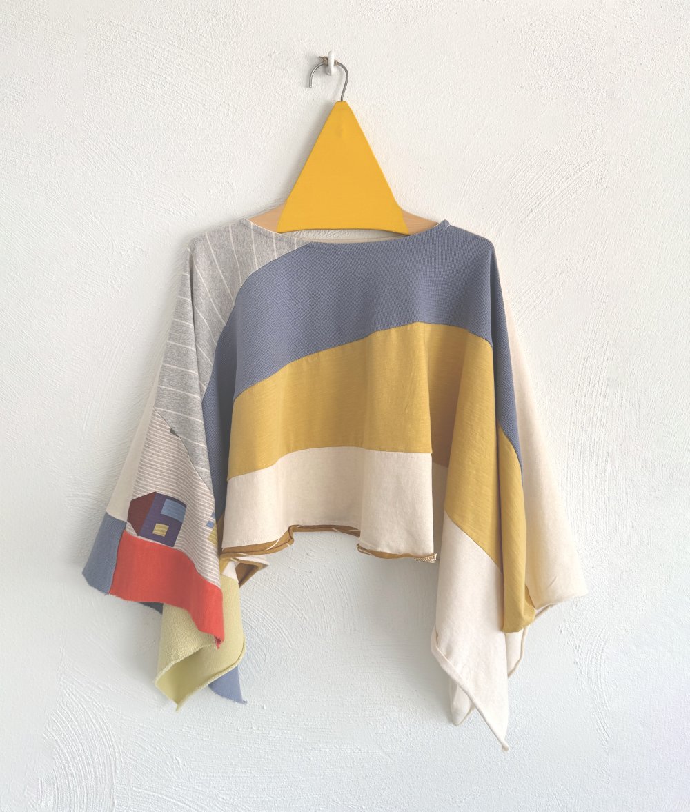 Polymorphic Poncho "Spring Sun"