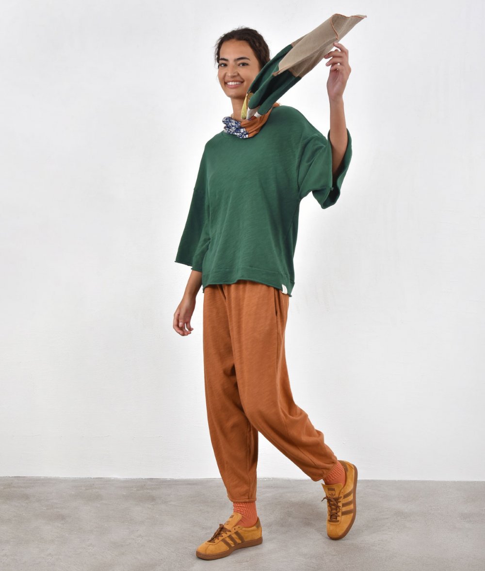 Blouse with 3/4 sleeves