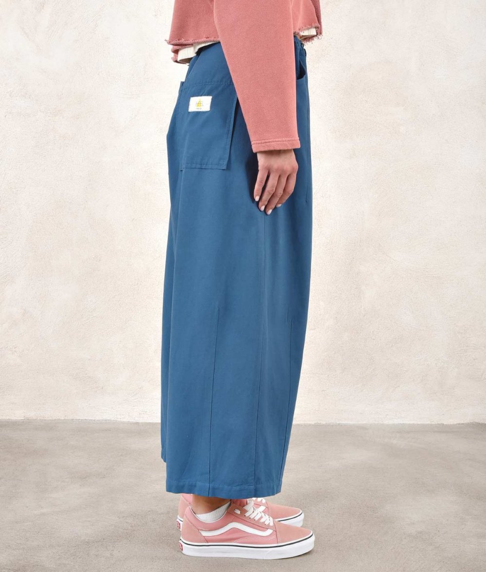 Oversized Pants With Ties On The Waist