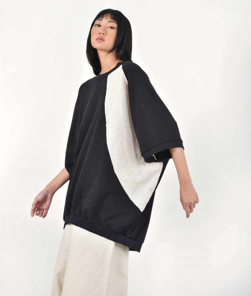 Oversized Blouse With Batwing Sleeves (COMING SOON)